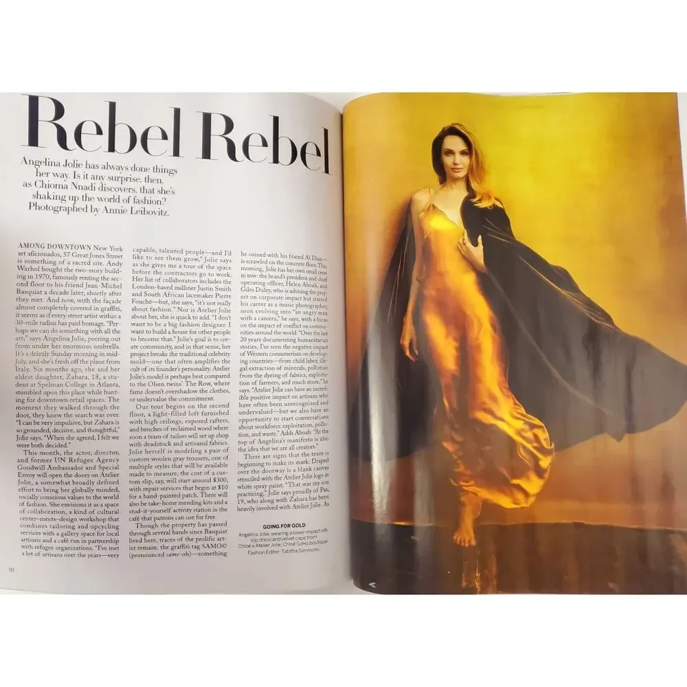 New Vogue Magazine November 2023 US Alicia Keyes Angelina Jolie Fashion Nov 23